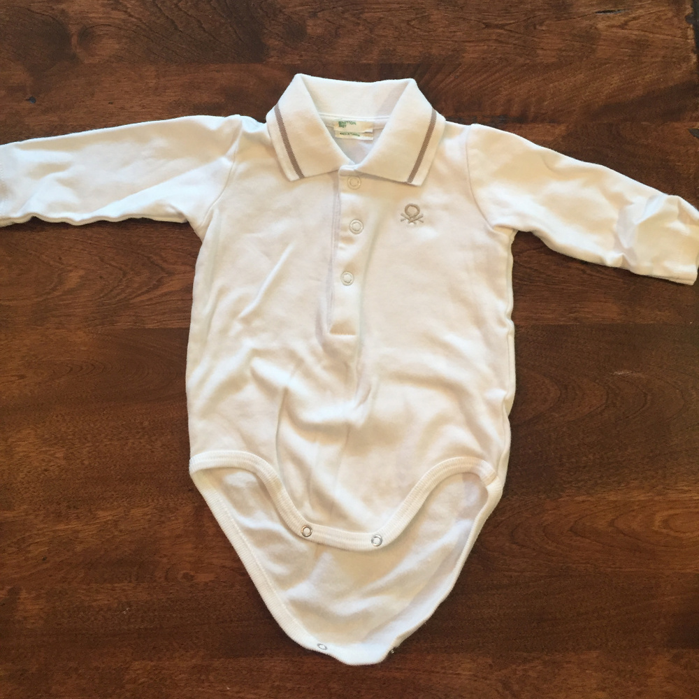Benetton Baby polo shirt 3-6 months
